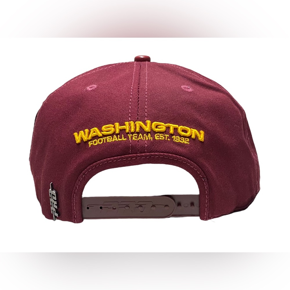 COPY - NEW  MENS PRO STANDARD NFL WASHINGTON FOOTBALL TEAM STACKED LOGO SNAPBACK - Picture 5 of 10